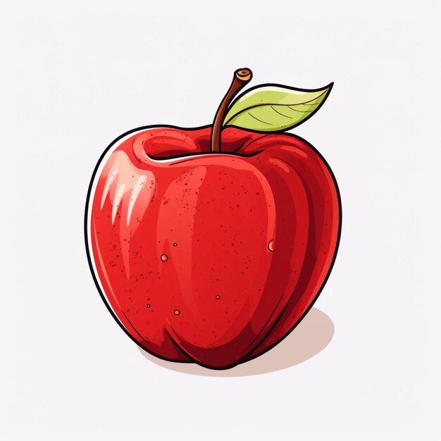 Apple isolated on transparent background