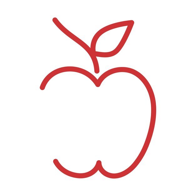 Apple logo design concept