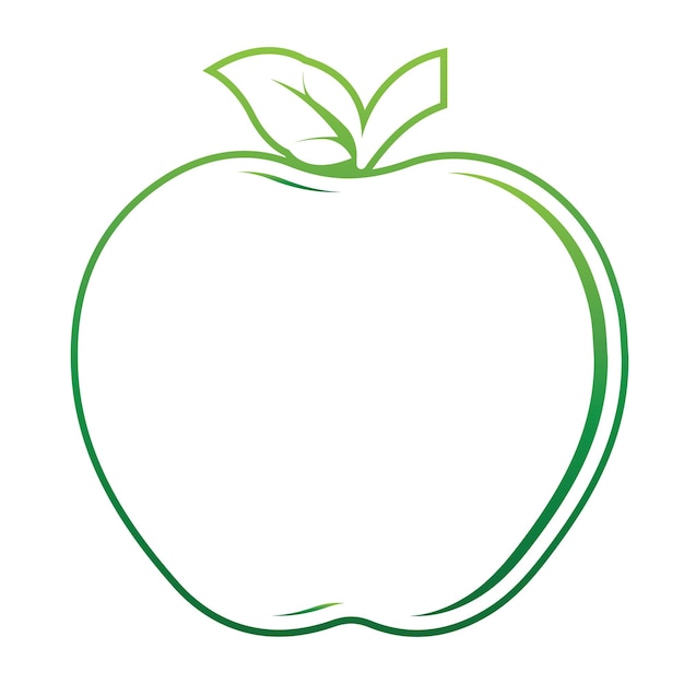 Apple logo fruit healthy food designApple logo design inspiration vector template