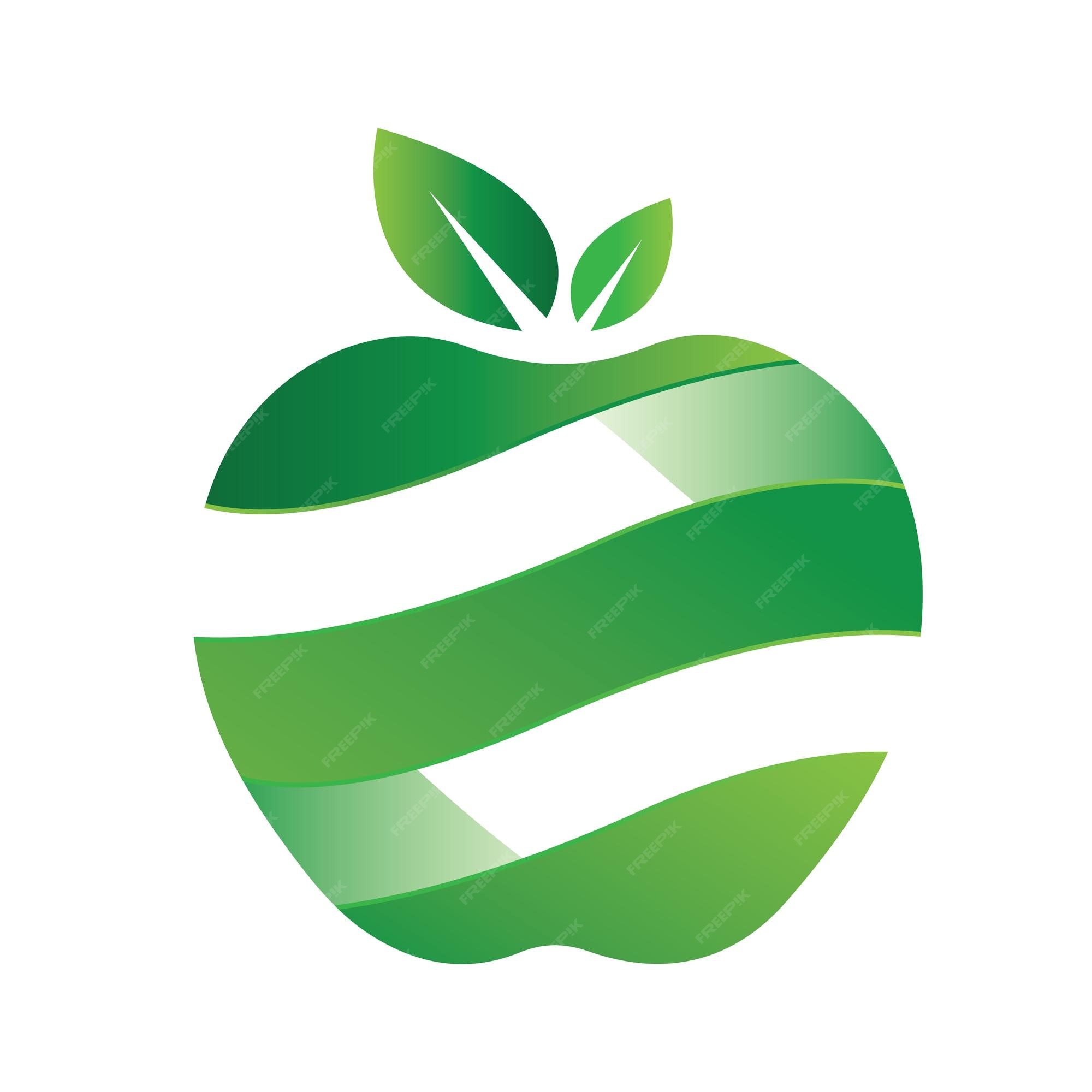 Premium Vector | Apple logo fruit healthy food designapple logo ...