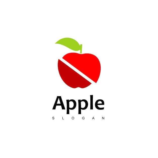 Apple logo ontwerp vector