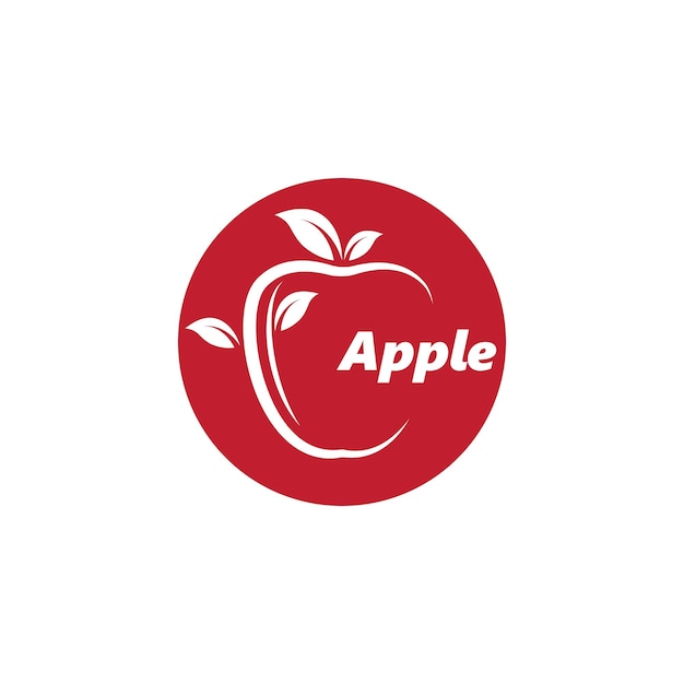 Apple logo pictogram vector illustratie ontwerp