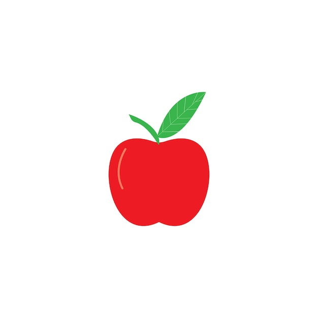 Apple logo sjabloon vector illustratie ontwerp