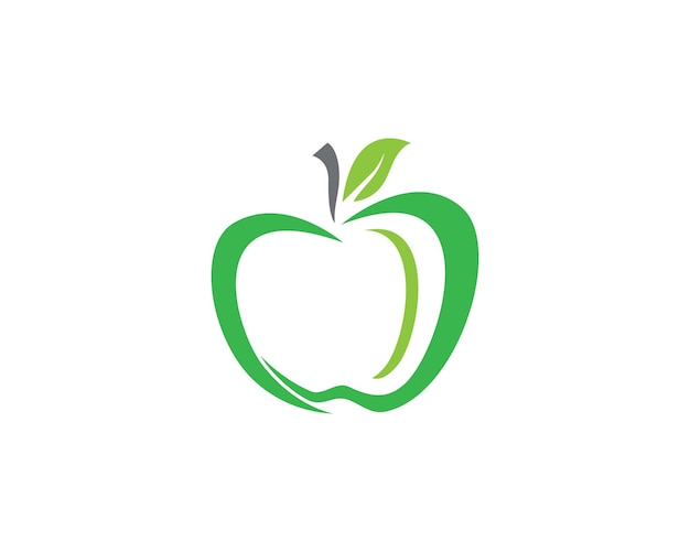 Apple logo sjabloon