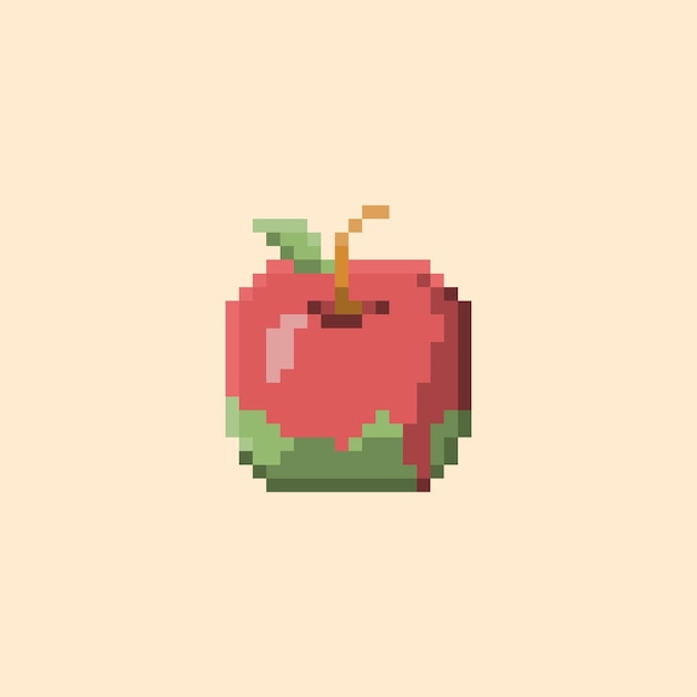 apple pixel art