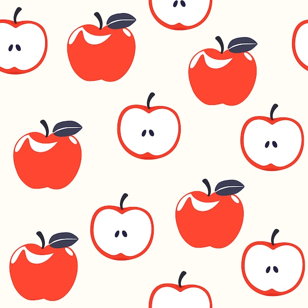 Apple Seamless pattern