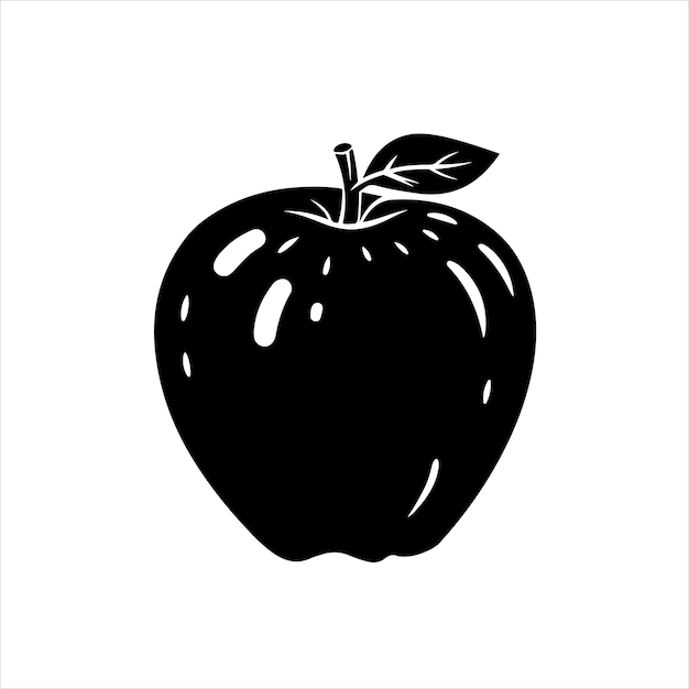 apple silhouette