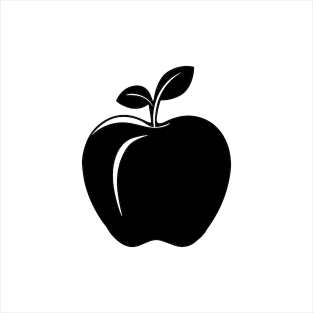 apple silhouettes