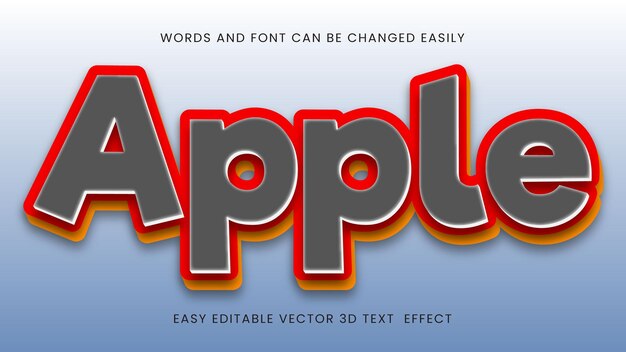 Apple text style