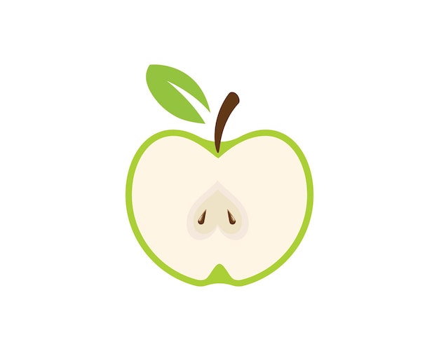 Apple vector illustratie ontwerp icoon