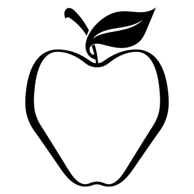 Apple vector illustratie ontwerp