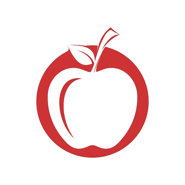 アップルのベクトルイラストデザイン