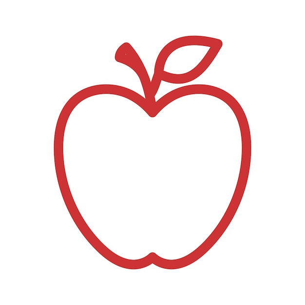 Apple vector illustration design