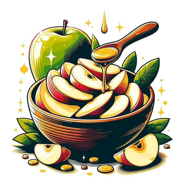 Apple Vector Illustration