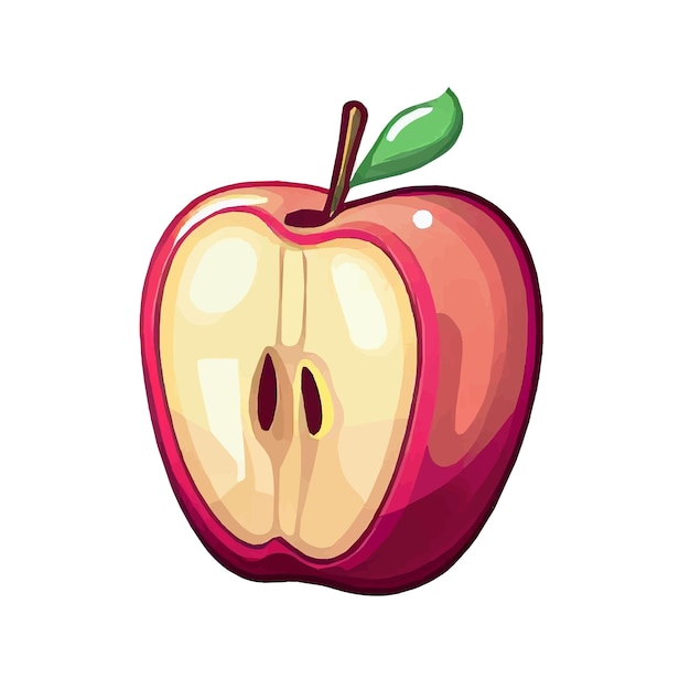 apple vector illustration