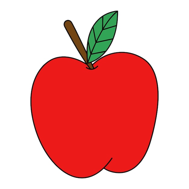 Vector a apple
