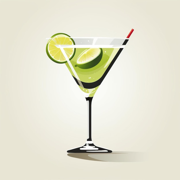 Vector appletini vector white background isol