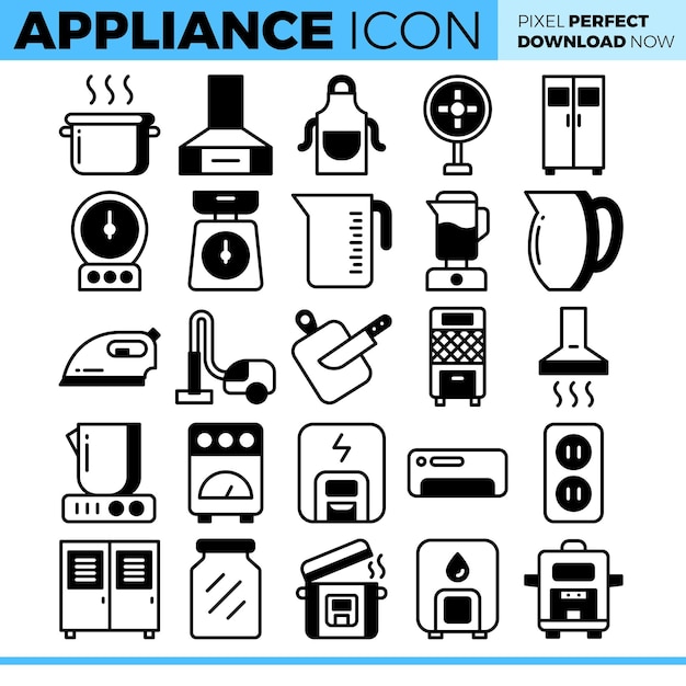 Appliance Icon set