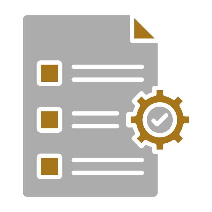 Vector applicants management icon style