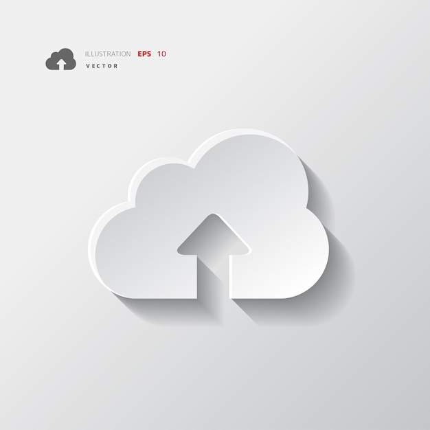 application cloud icon data storage