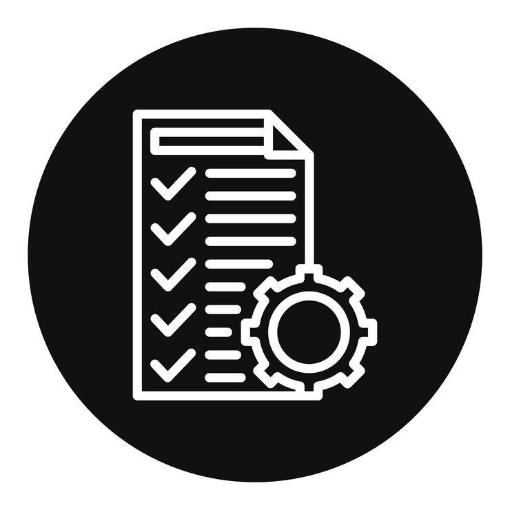 Vector approval process icon vector image can be used for product management