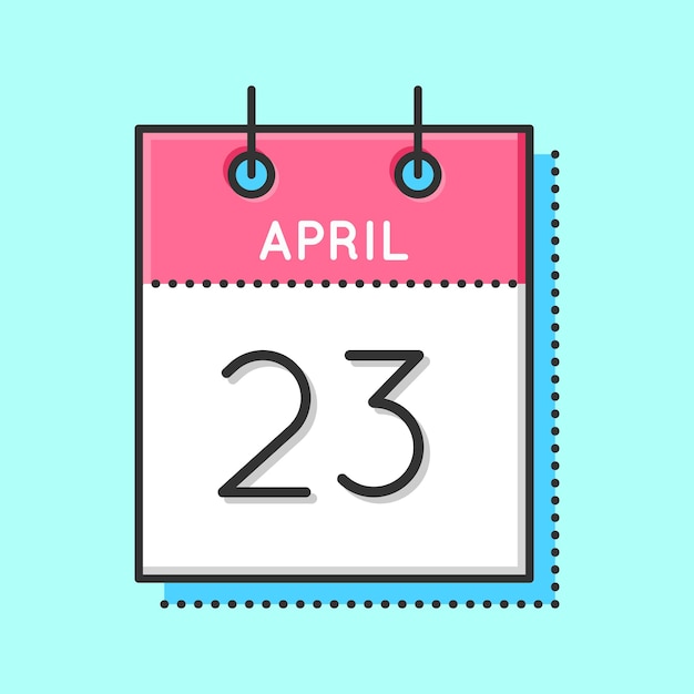 April Calendar Icon