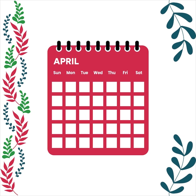 April calendar