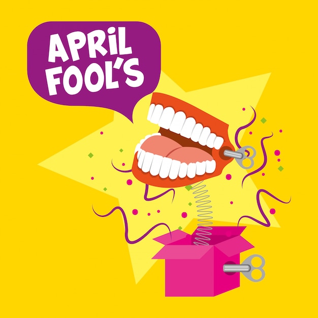 April fools day card