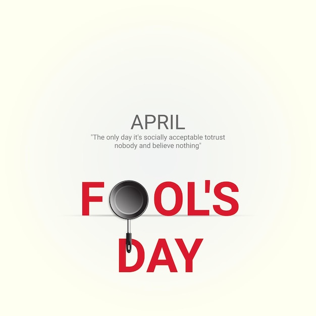 April Fools Day: Creatieve advertenties, advertenties op sociale media, banners, posters, 3D-illustraties