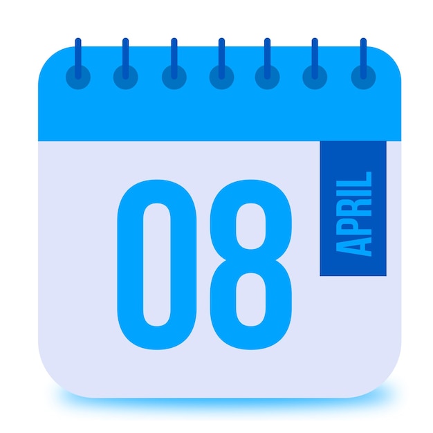 Календарь месяца апреля дневной планировщик напоминание