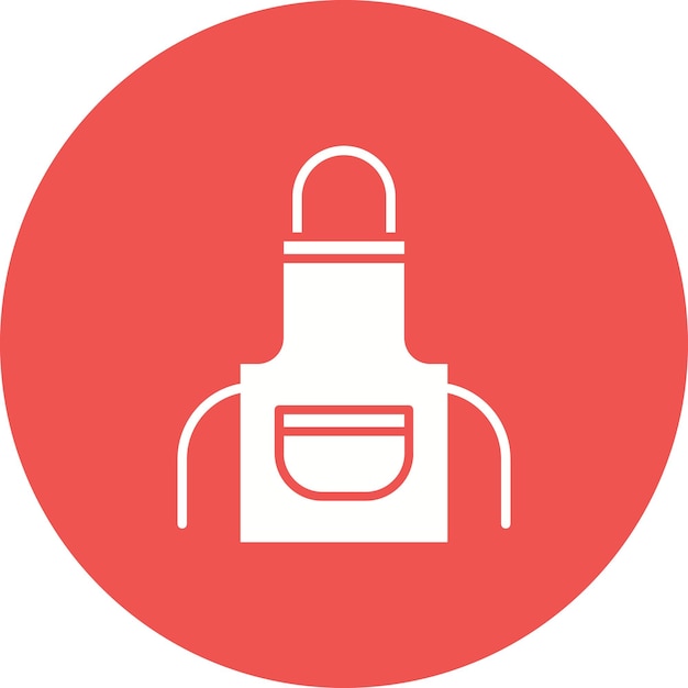 Apron icon vector image Can be used for Bakery