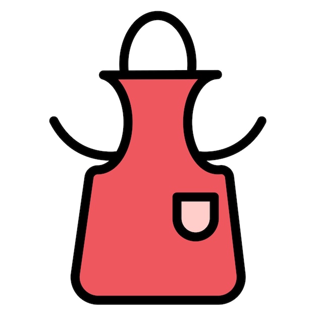 Apron icon vector image Can be used for Laundry