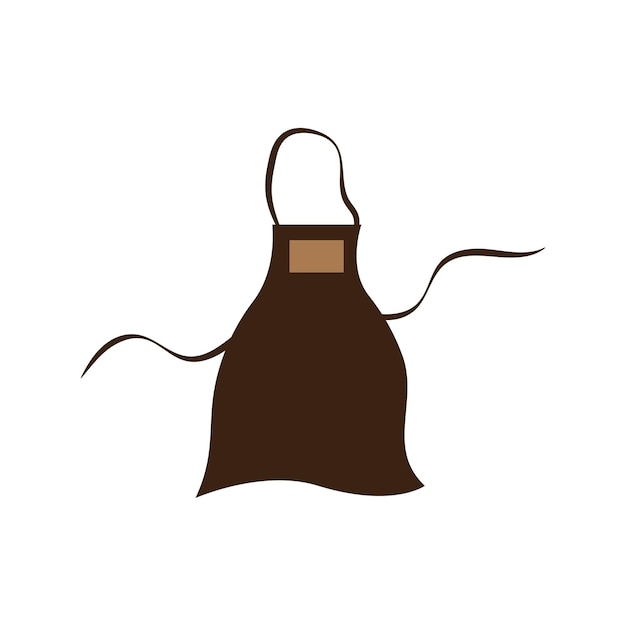 Vector apron logo icon vector