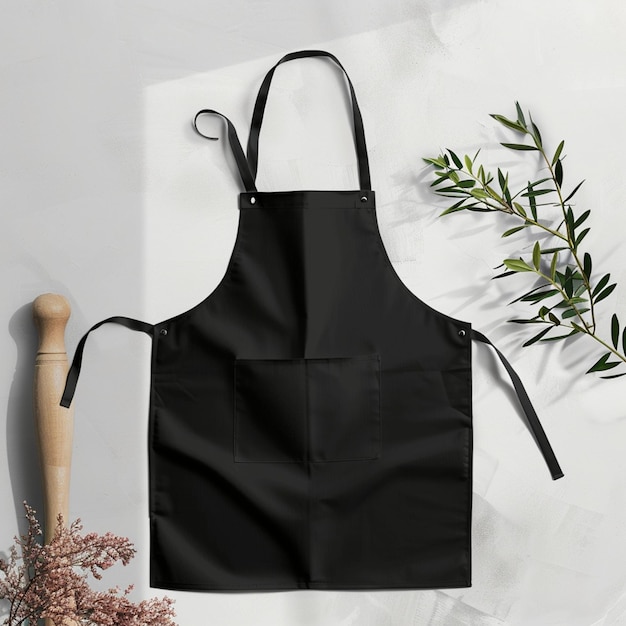 Vector apron mockup