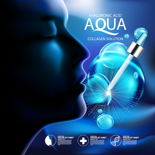 Aqua collagen serum concept косметическое средство для кожи