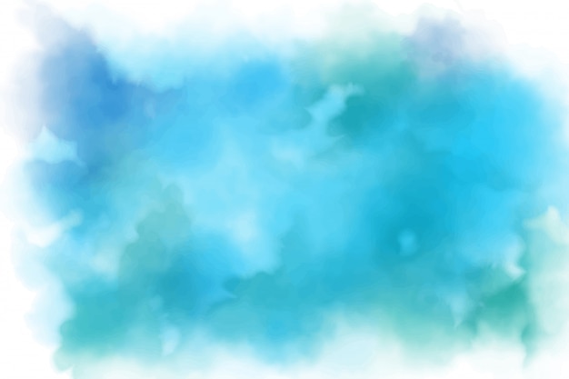 Aqua marine blauwe aquarel splash achtergrond