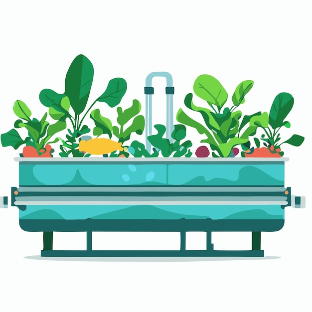 Aquaponics vector 6