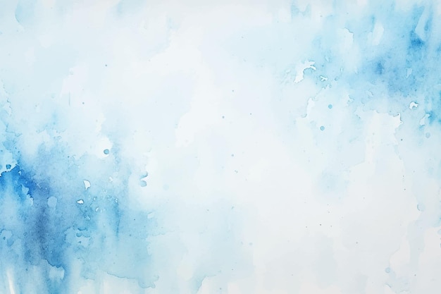 Aquarel abstract splash spray Kleur schilderij vector textuur Blauwe achtergrond