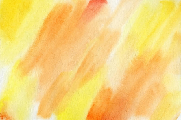 Aquarel achtergrond in gele en oranje tinten