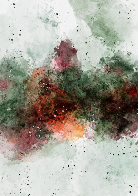 aquarel achtergrond omslag