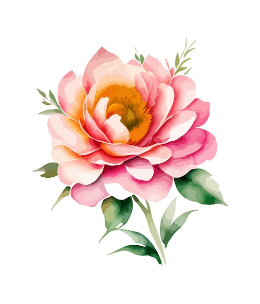 Aquarel bloemstukken met prachtige bloemen