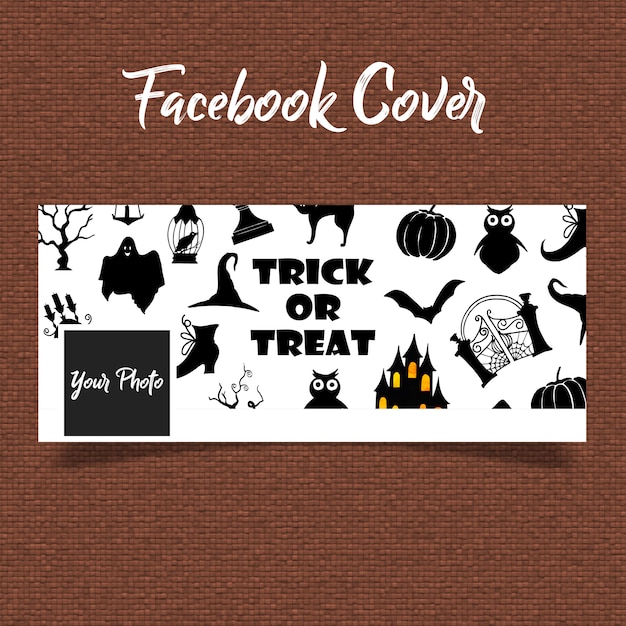 Aquarel Halloween Facebook Cover