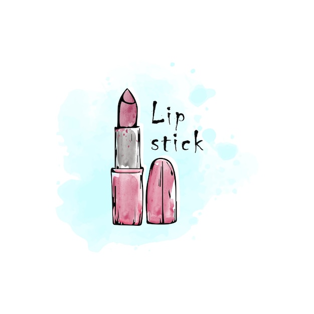 Aquarel Lippenstift Logo