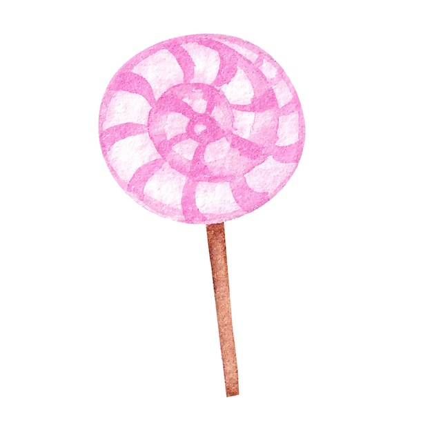 Vector aquarel lolly