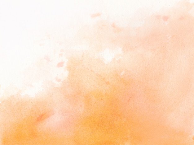 Aquarel oranje abstracte achtergrond