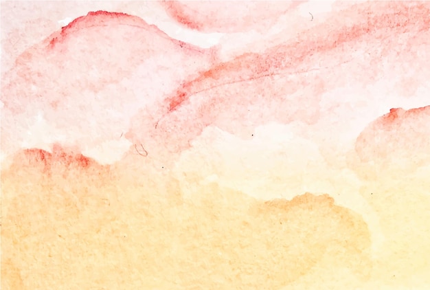 Aquarel roze en gele textuur achtergrond