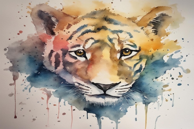 aquarel schilderij