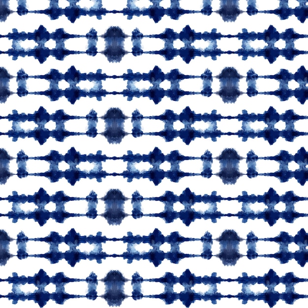 Vector aquarel shibori patroon