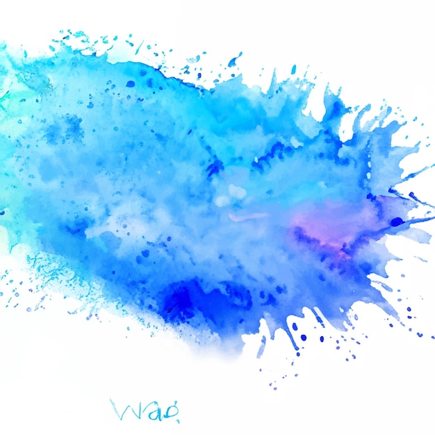 Aquarel splash vlek achtergrond