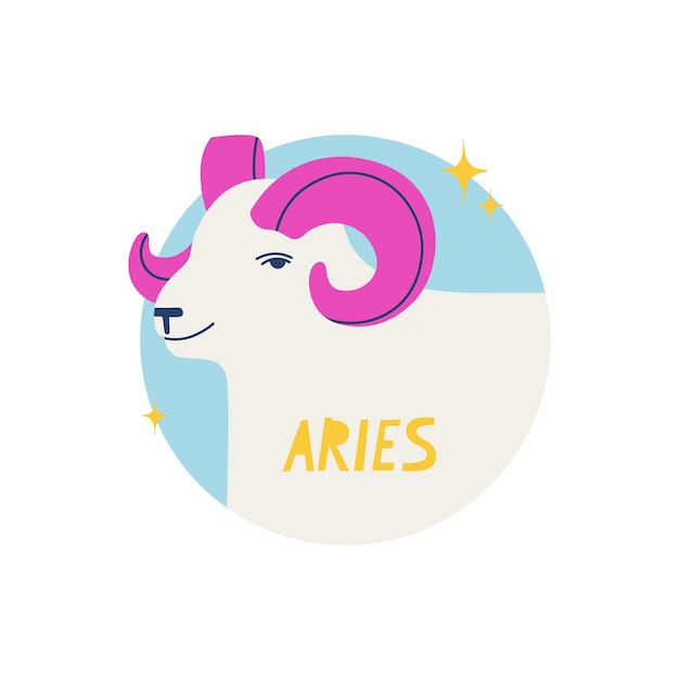 Aquarius zodiac sign The eleventh symbol of the horoscope Astrological sign of those born in February Vector illustration for design